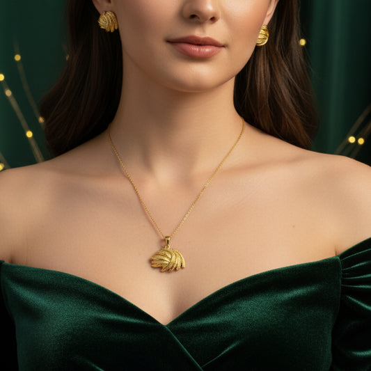 Eterna Shine Pendant & Earrings