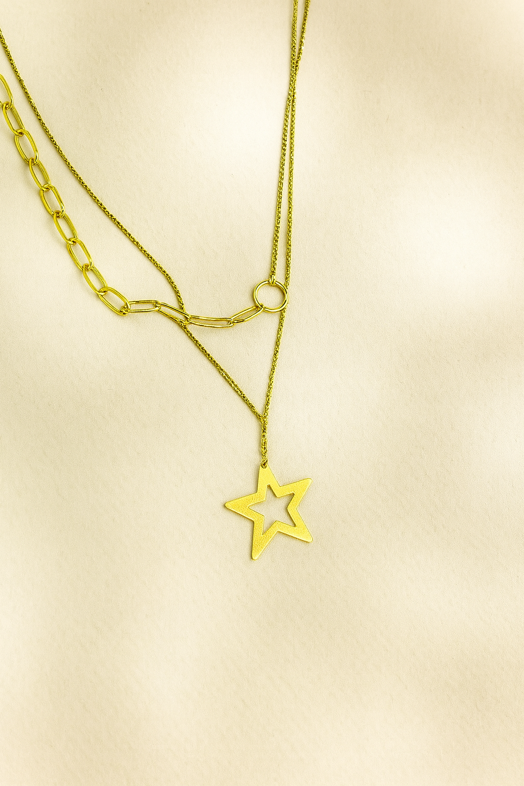 Celeste Dual Chain Necklace