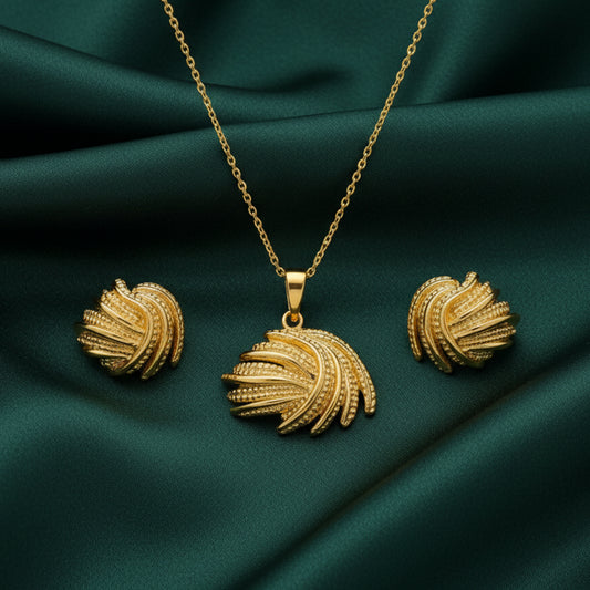 Eterna Shine Pendant & Earrings