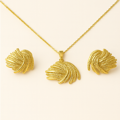 Eterna Shine Pendant & Earrings
