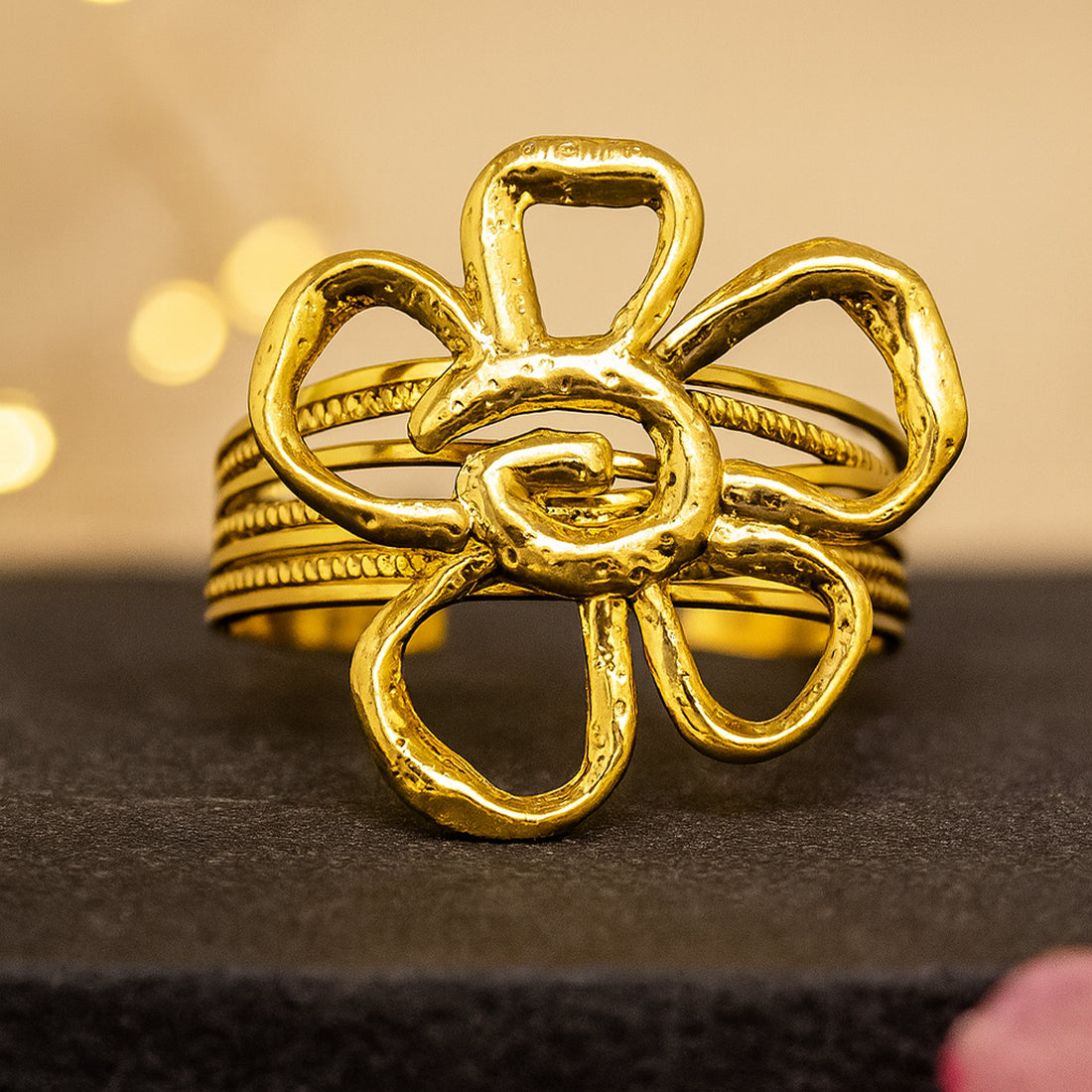 Floral Radiance Cuff