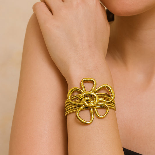 Floral Radiance Cuff