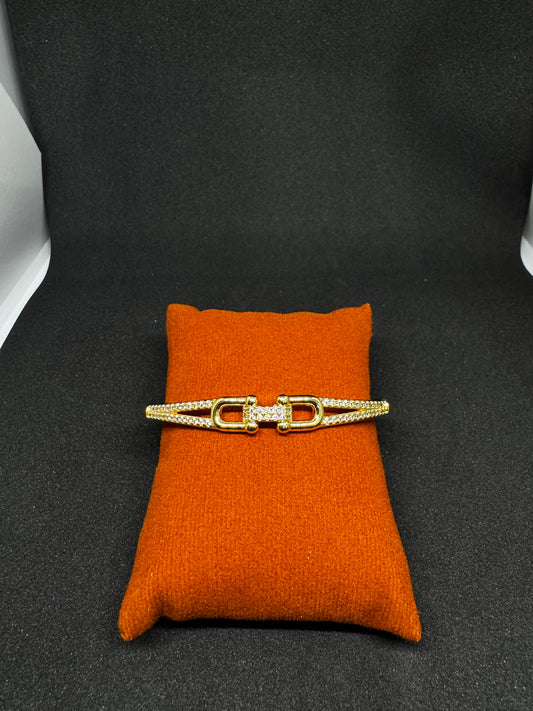 Gold Cuff braclet