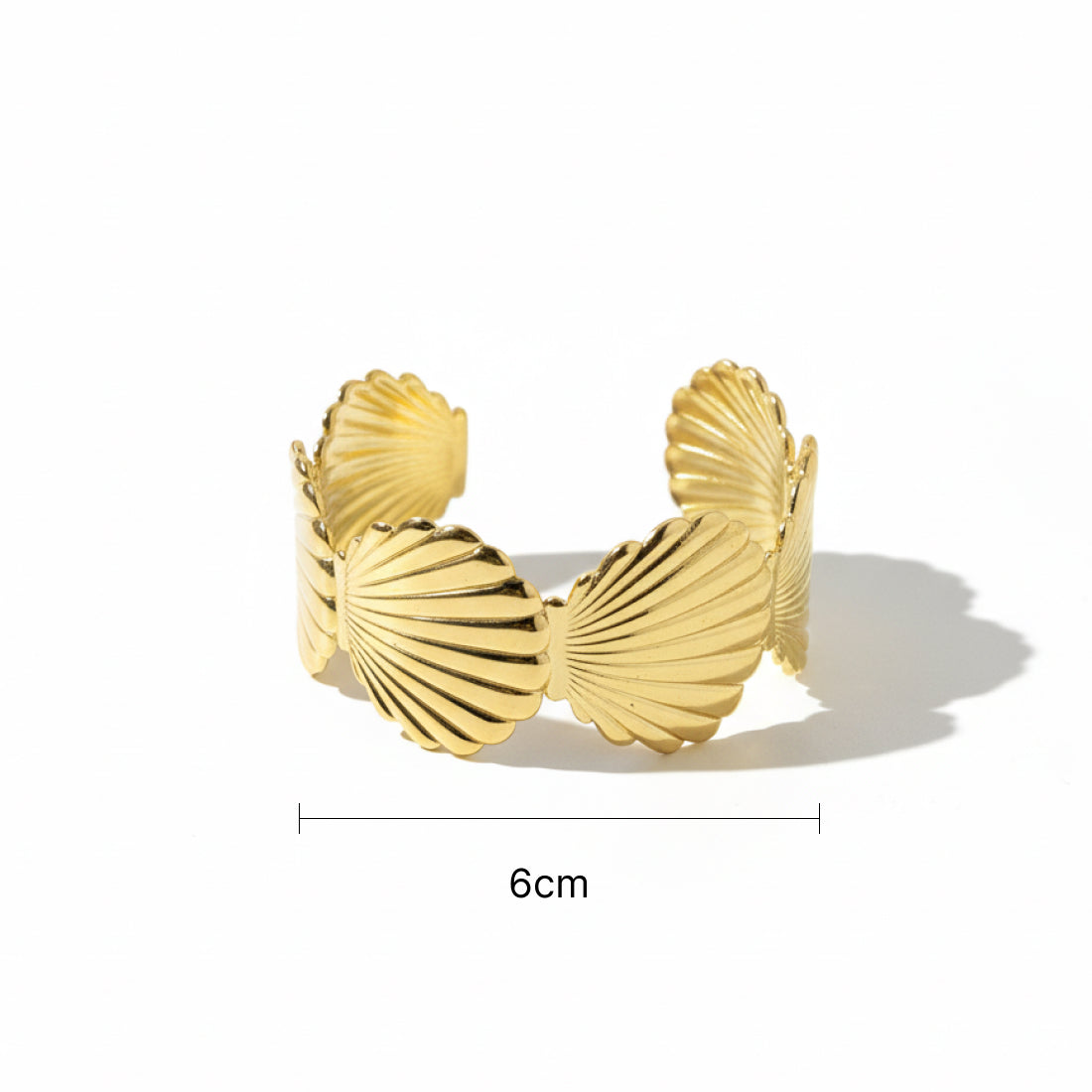 Gold Shell bracelet
