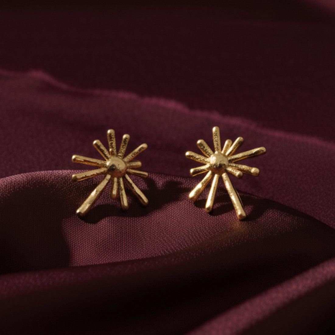 Golden Beam Earrings