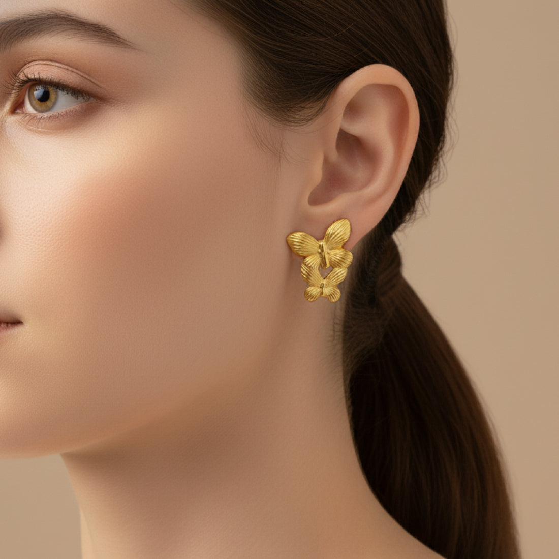 Golden Duo earrings