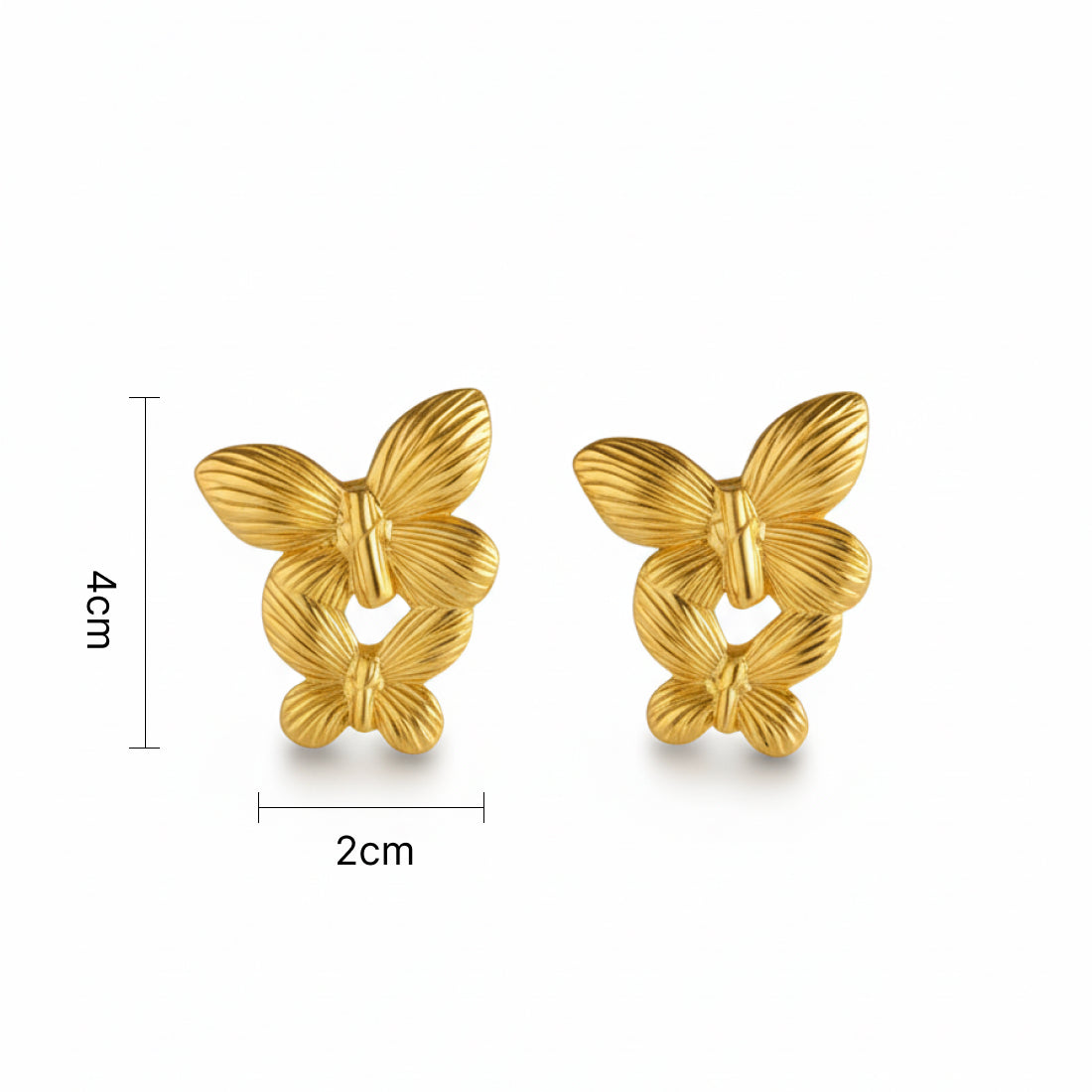 Golden Duo earrings