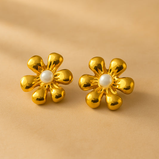 Bloom Pearl Earrings