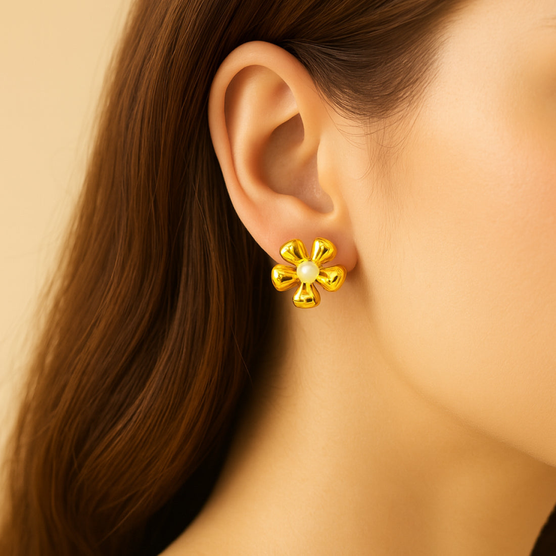 Bloom Pearl Earrings