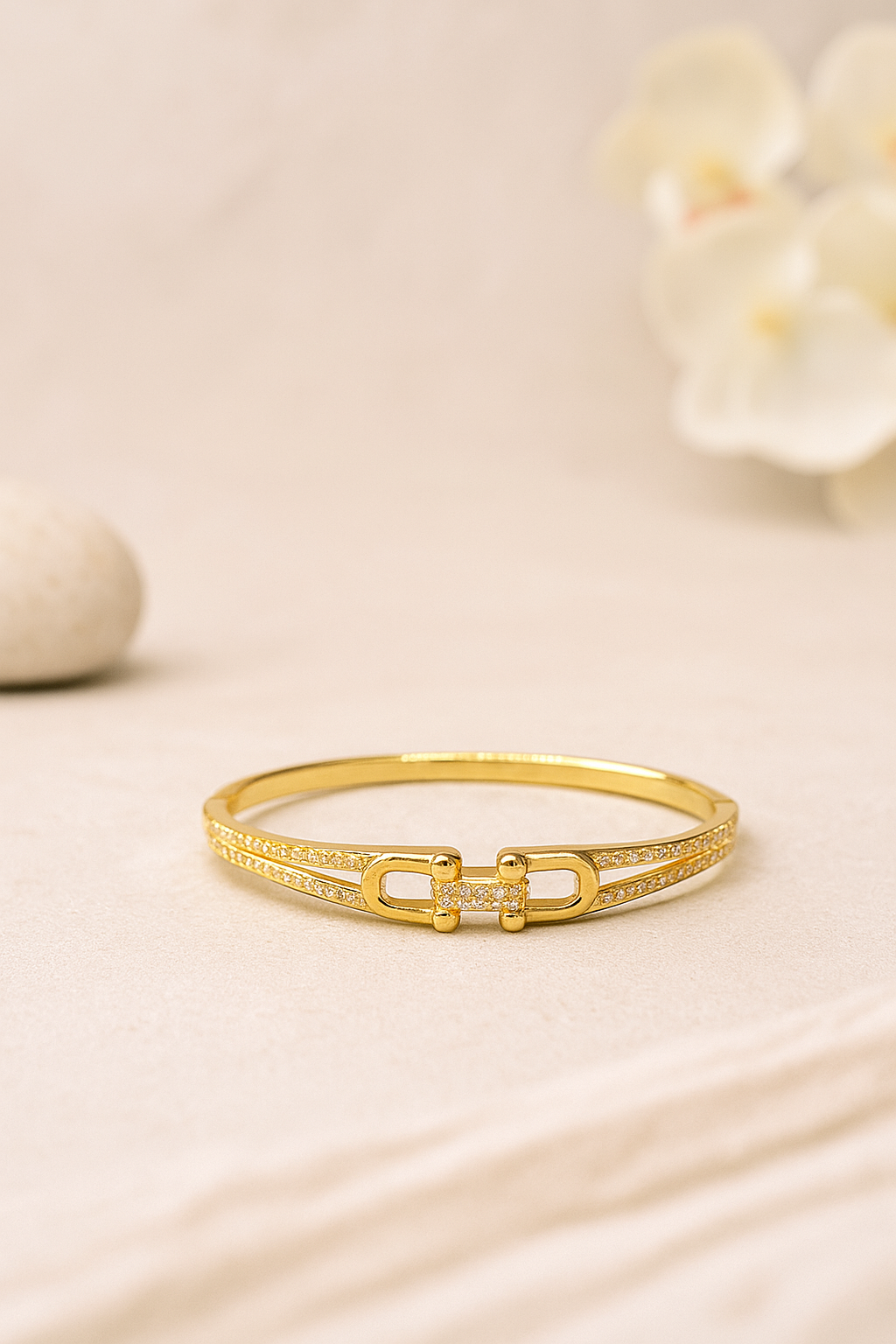 Gold Cuff braclet