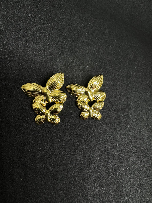 Golden Duo earrings