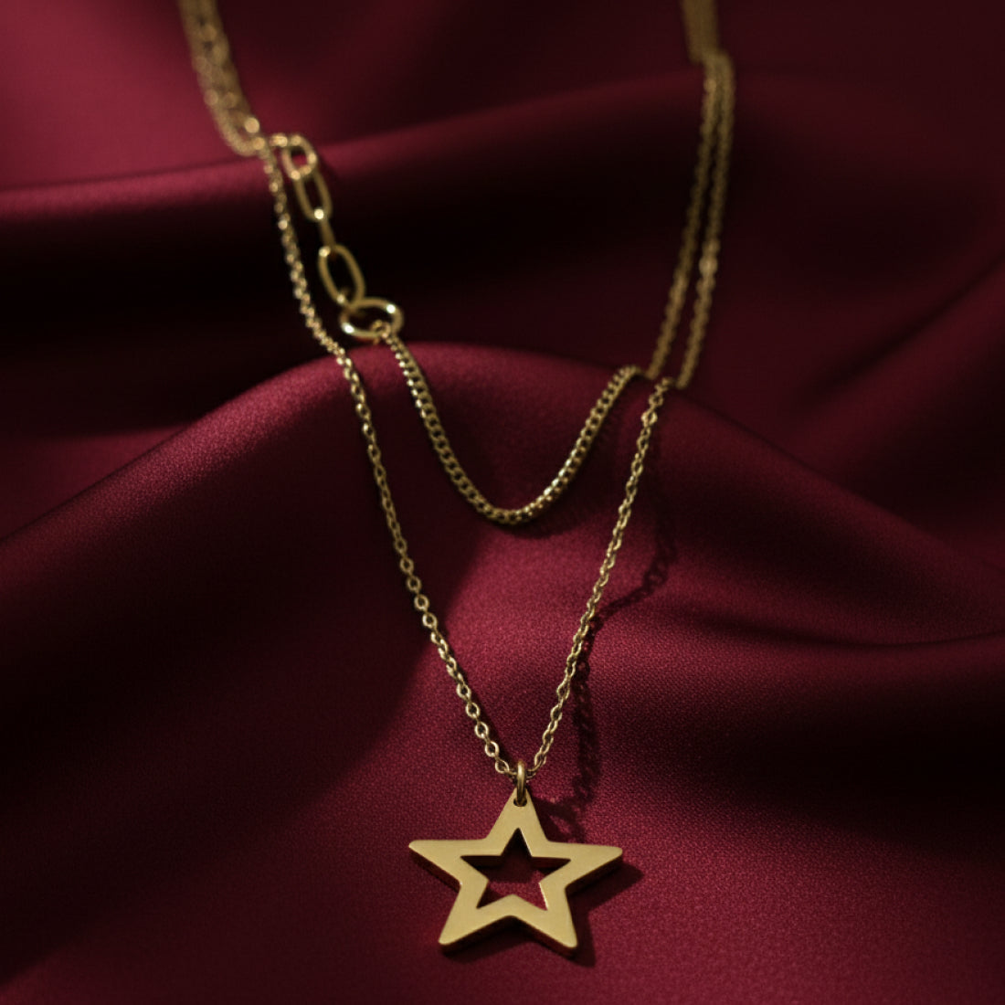 Celeste Dual Chain Necklace