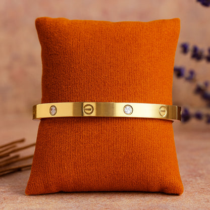 Edge Gold Cuff Bracelet
