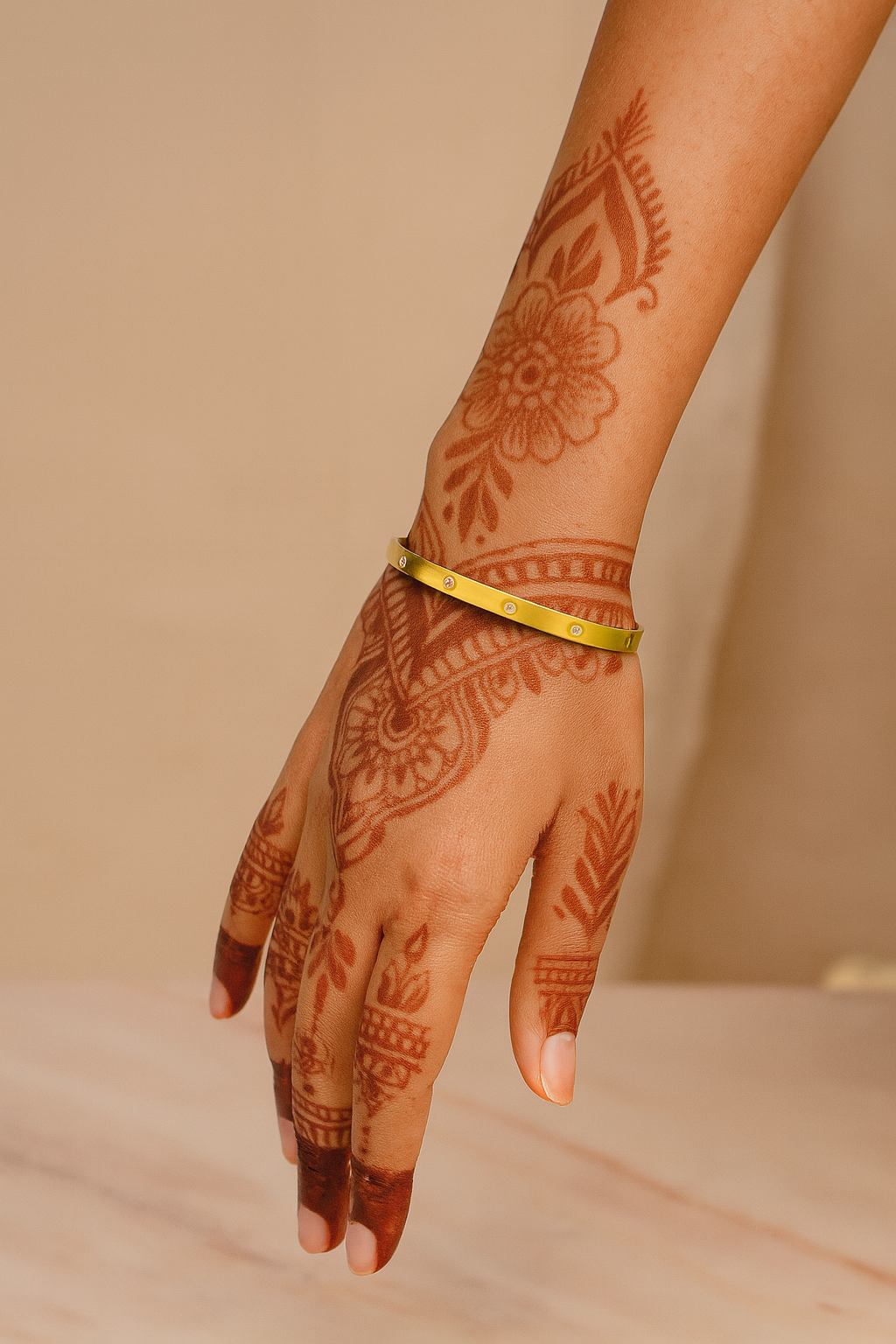 Edge Gold Cuff Bracelet