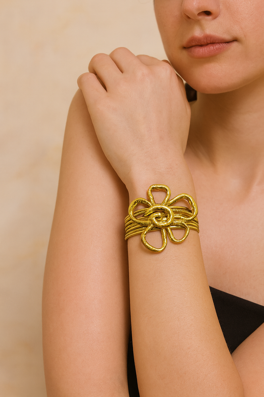 Floral Radiance Cuff