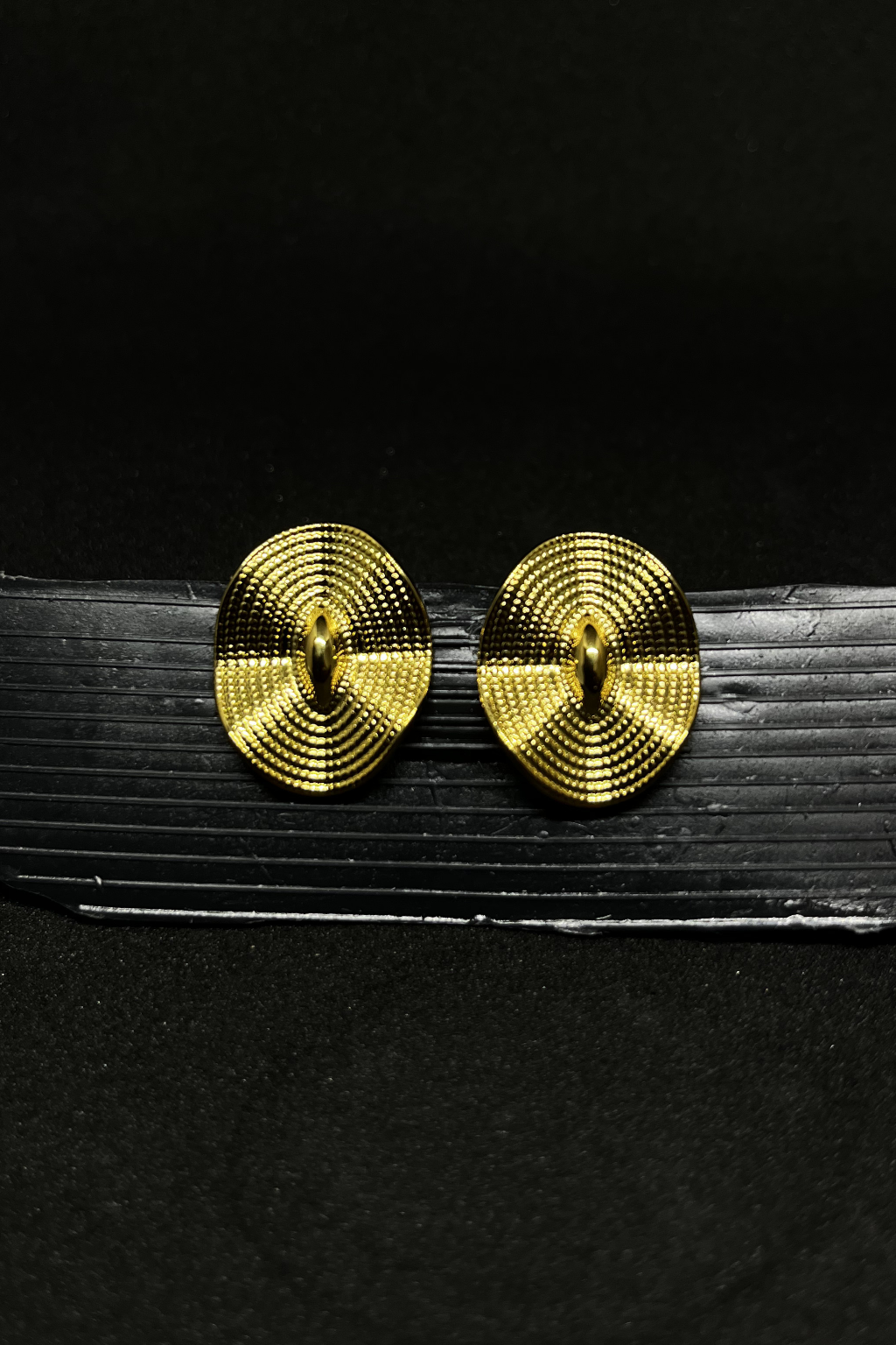 Golden Swirl Studs