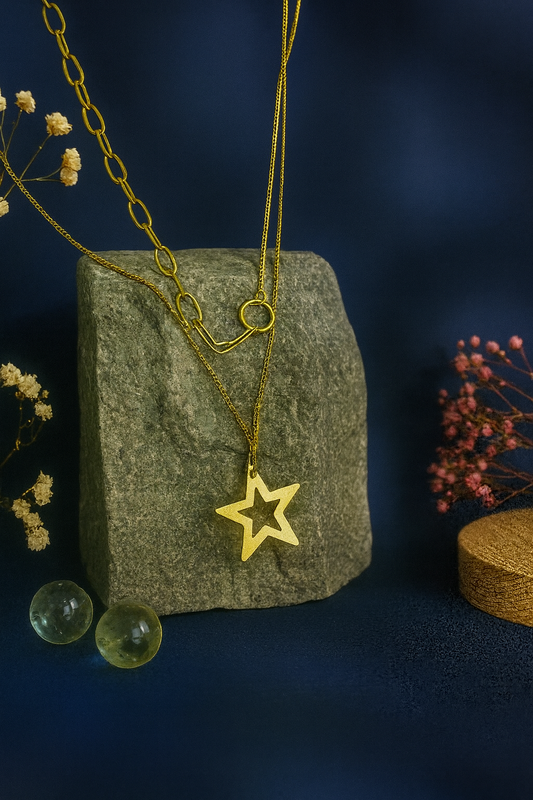 Celeste Dual Chain Necklace
