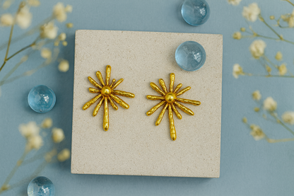 Golden Beam Earrings