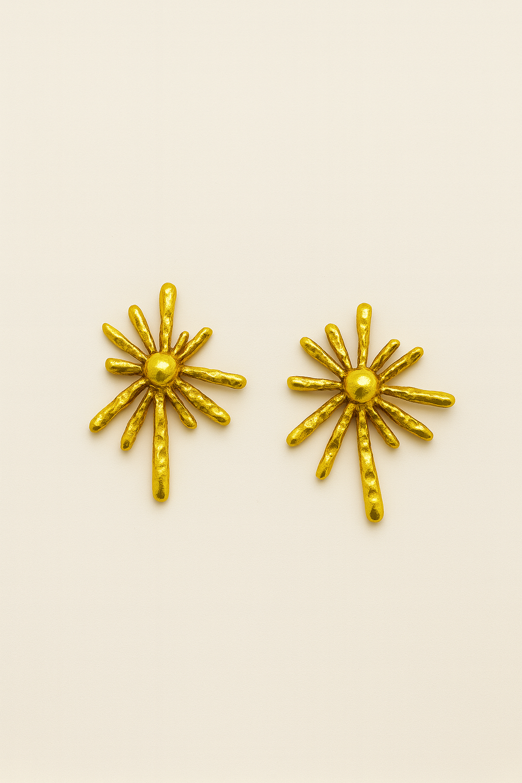 Golden Beam Earrings