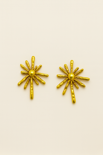 Golden Beam Earrings
